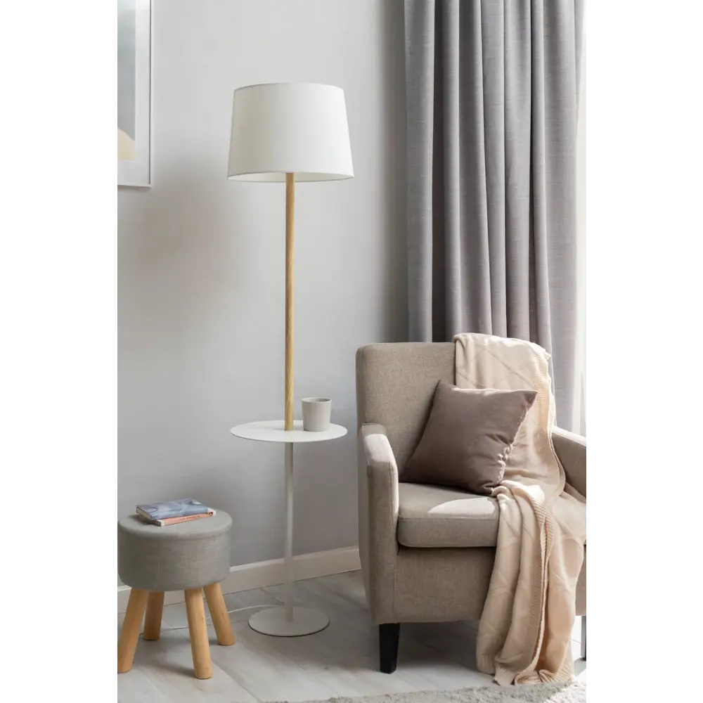 Торшер Arte Lamp Connor, цвет белый 86268167 STLM-2035074  - Вид №2