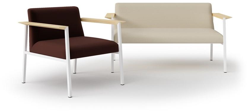 Quadrifoglio Мягкий 2-местный тканевый диван Ado sun-id-1448287 - Вид №1