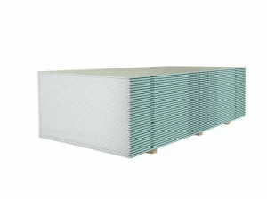 Гипсокартон влагостойкий ГКЛВ 2500х1200х9,5мм Кнауф