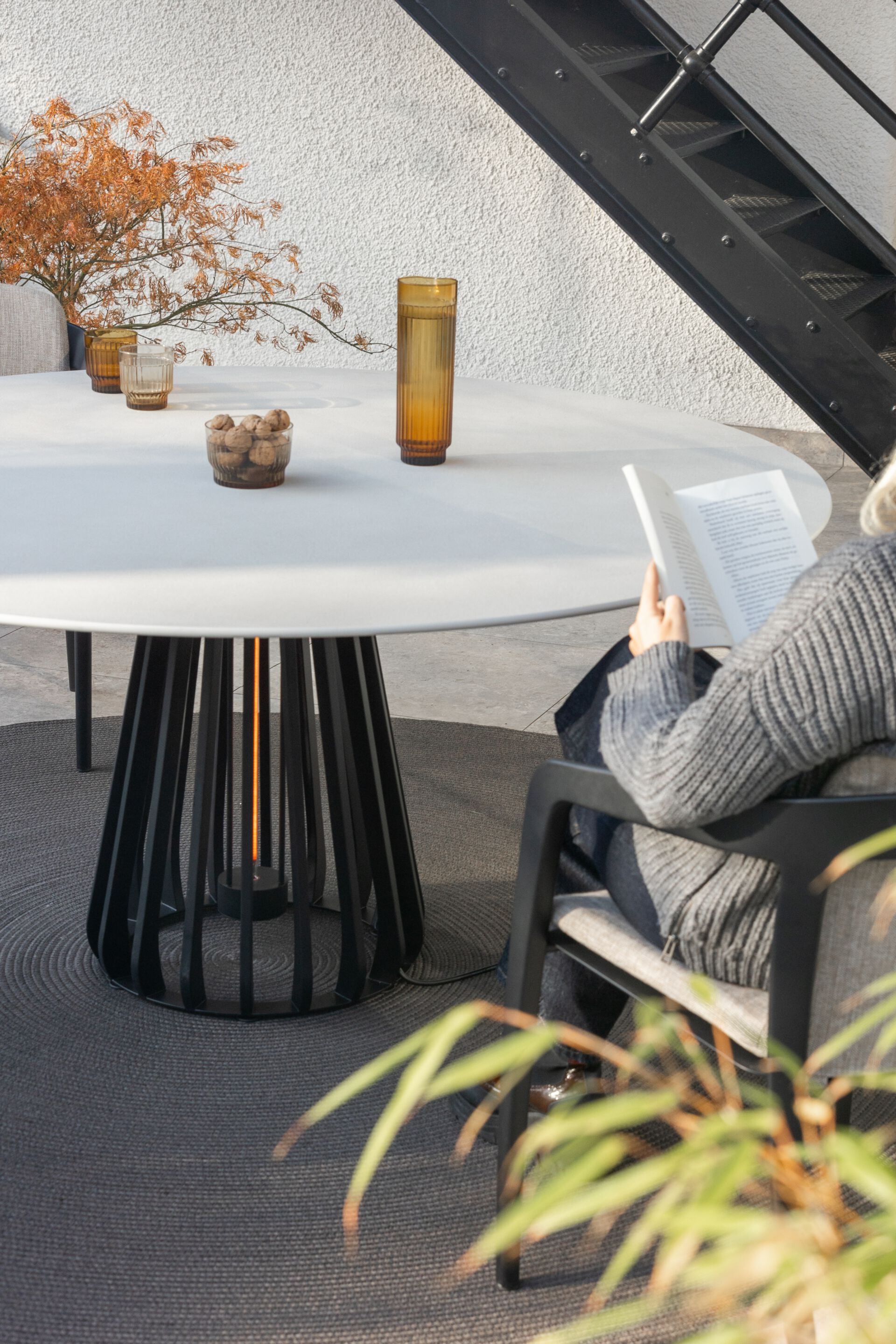 Круглый керамический садовый стол Royal Botania Furniz ARCH-00135886 - Вид №4