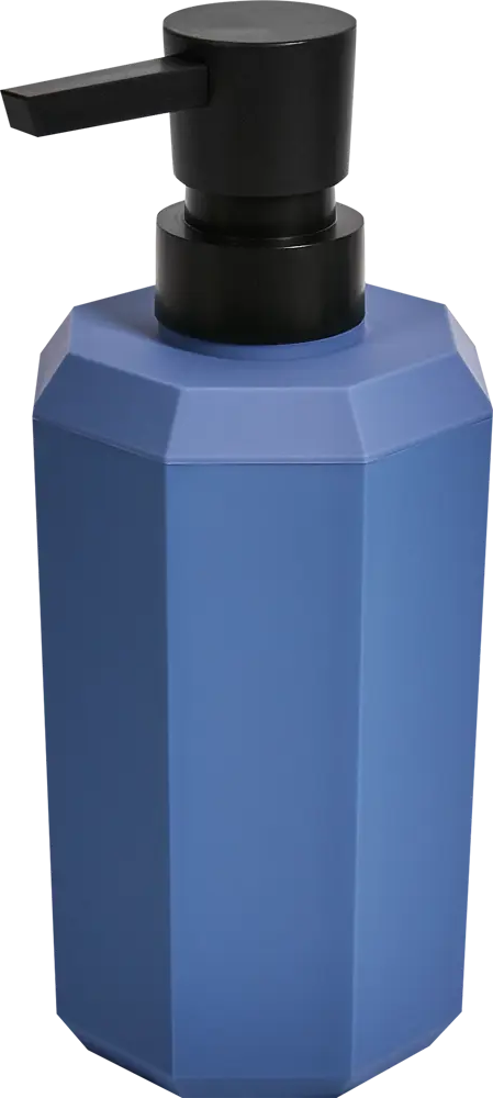 Дозатор для жидкого мыла SWENSA Grid синий - элегантный аксессуар для ванной 89350286