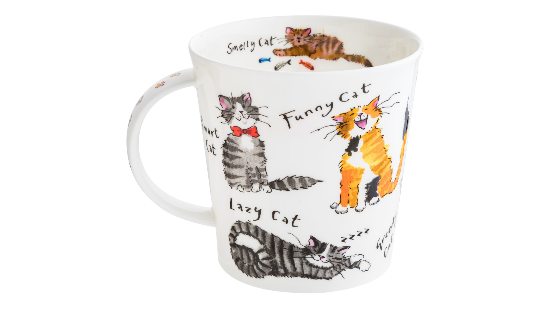 10671196 Dunoon Кружка Dunoon "Жизнь кошек.Кернгорм" 480мл Фарфор костяной  - Вид №2