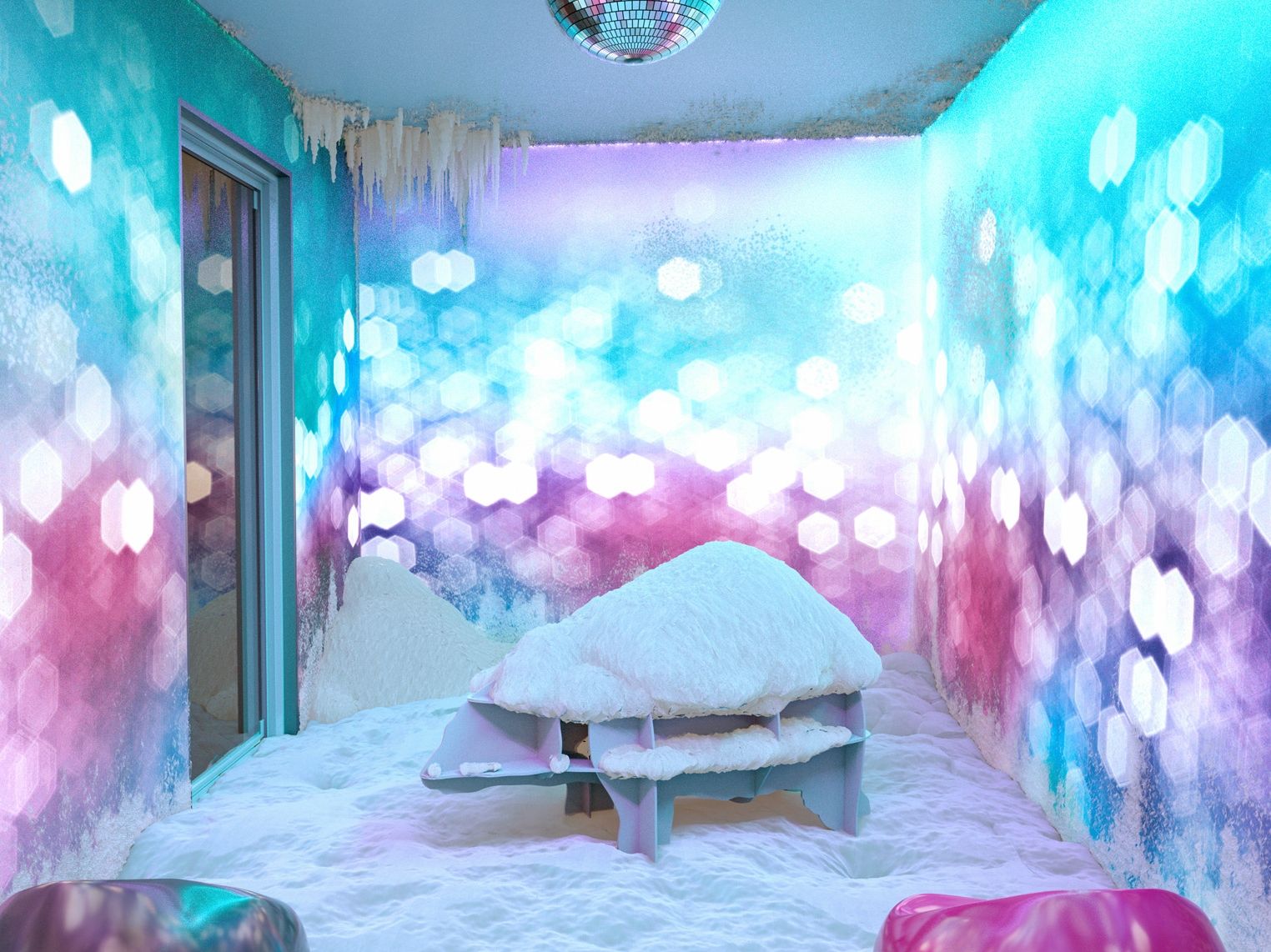 Snow sauna per spa TechnoAlpin Indoor SNOWROOM CUSTOM DESIGN ARCH-00129836 - Вид №1