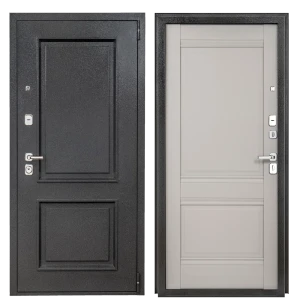 Дверь входная металлическая Порта 98x205 см правая серая 85486807 STLM-2179783