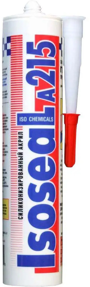 90667605 Силиконизированный герметик Isoseal A215 белый 280 мл STLM-0858108