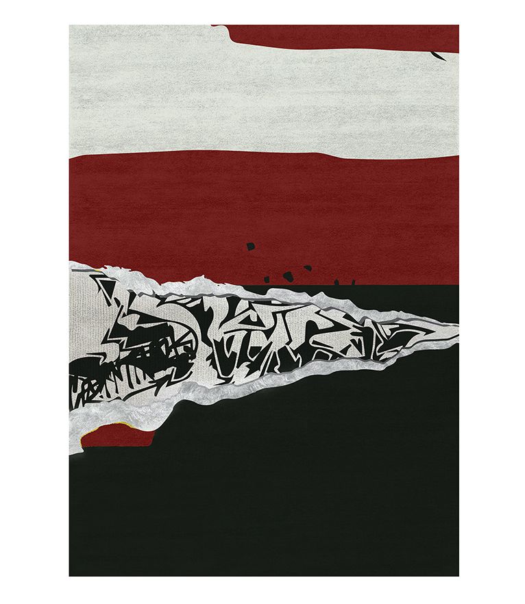 Разрыв коврик RUG'SOCIETY Urban 259_1025 - Вид №2