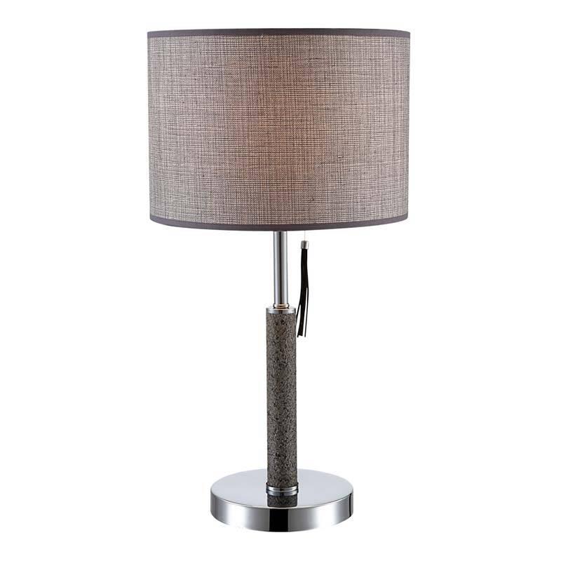 Настольная лампа Globo Umbrella 24688 GLOBO КЛАССИЧЕСКИЕ 110308 Серебро;серый Ceramica Globo  - Вид №1