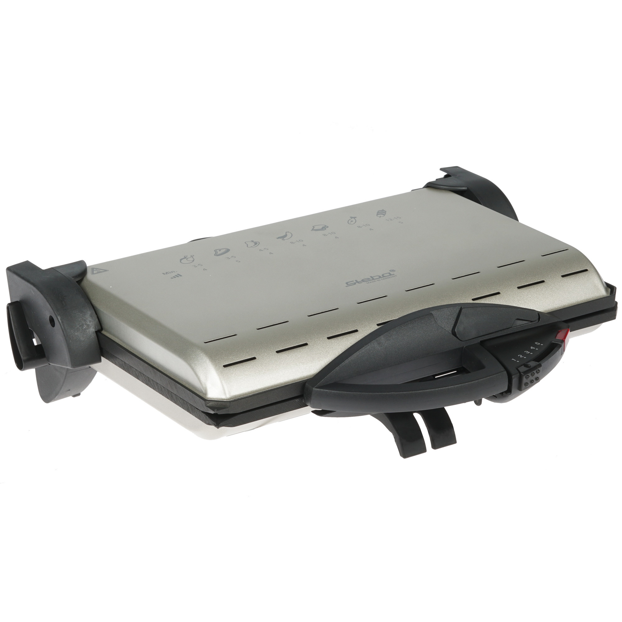 1218016 Гриль Steba PG 4.4 Euro серебристый STDN-0037760