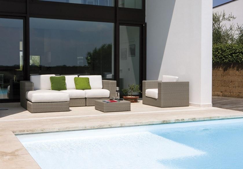 Unopiù Садовое кресло Waprolace® с подлокотниками Sunstripe Sspog - Вид №2