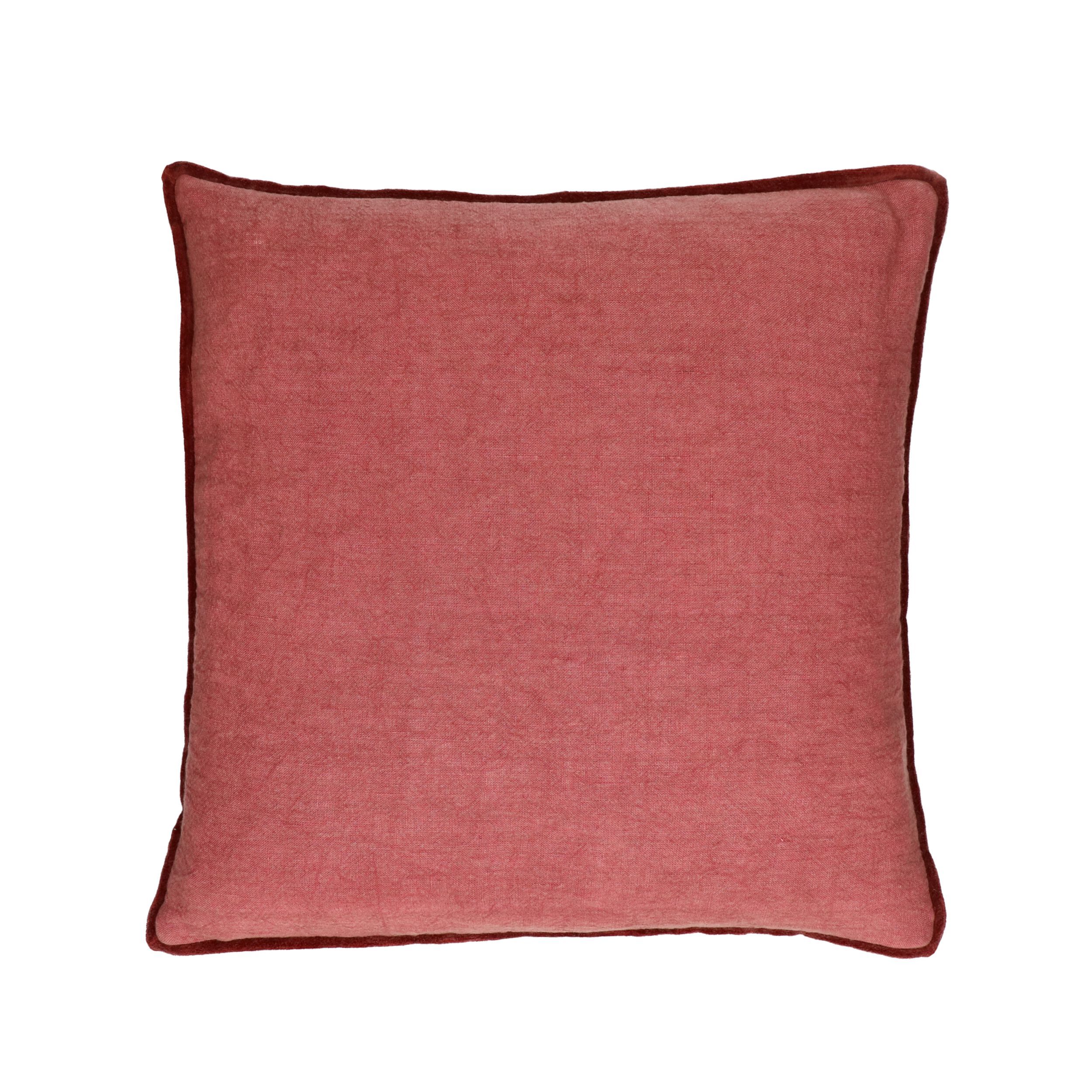 Подушка из льна и хлопка POMAX ALPHA OPPOSITES ARCH-00048053 - Вид №75