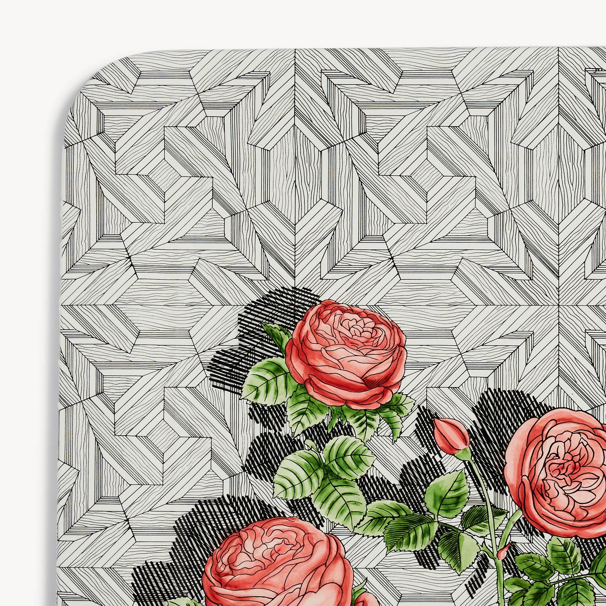 ARCH-00045478 Лоток для хранения яиц Fornasetti Musciarabia con rose - Вид №3