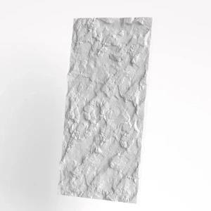 91835875 Гипсовая панель 3D Aratta Скала 071 2 белый 1200x600x55мм 0.72м² STLM-1340065