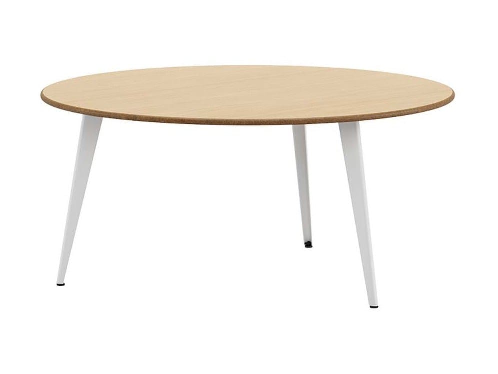 Деревянный круглый низкий журнальный столик Ersa ARCH-00012667 - Вид №1