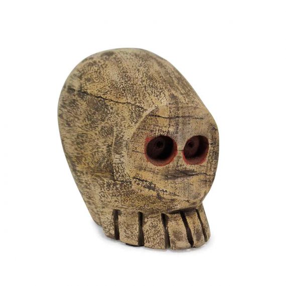 078559 Декоративный деревянный череп Francisco Segarra Santreyd  - Вид №4