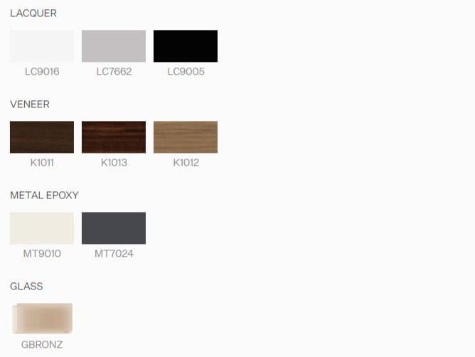 Квадратный журнальный столик из шпона Ersa AQUA ARCH-00064280