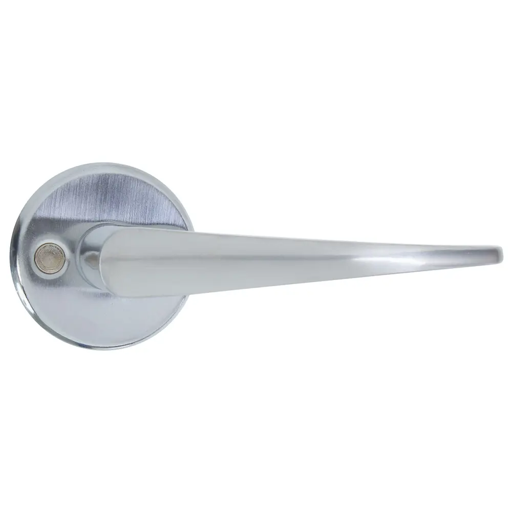 Ручки дверные на розетке Palladium 019 (5/60), алюминий, цвет матовый хром STLM-2162819