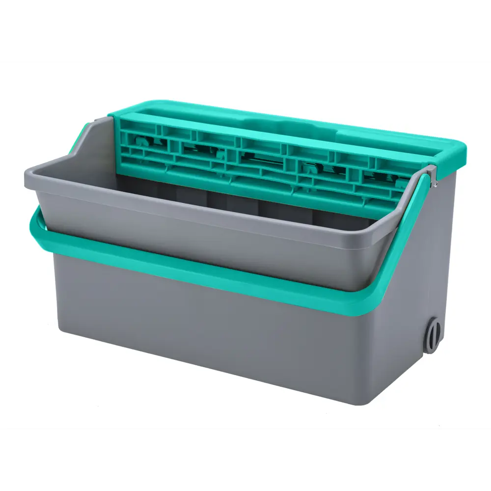 Набор швабра и ведро с отжимом 4 л Hitt Supreme Perfect цвет серый STLM-2134720 - Вид №2