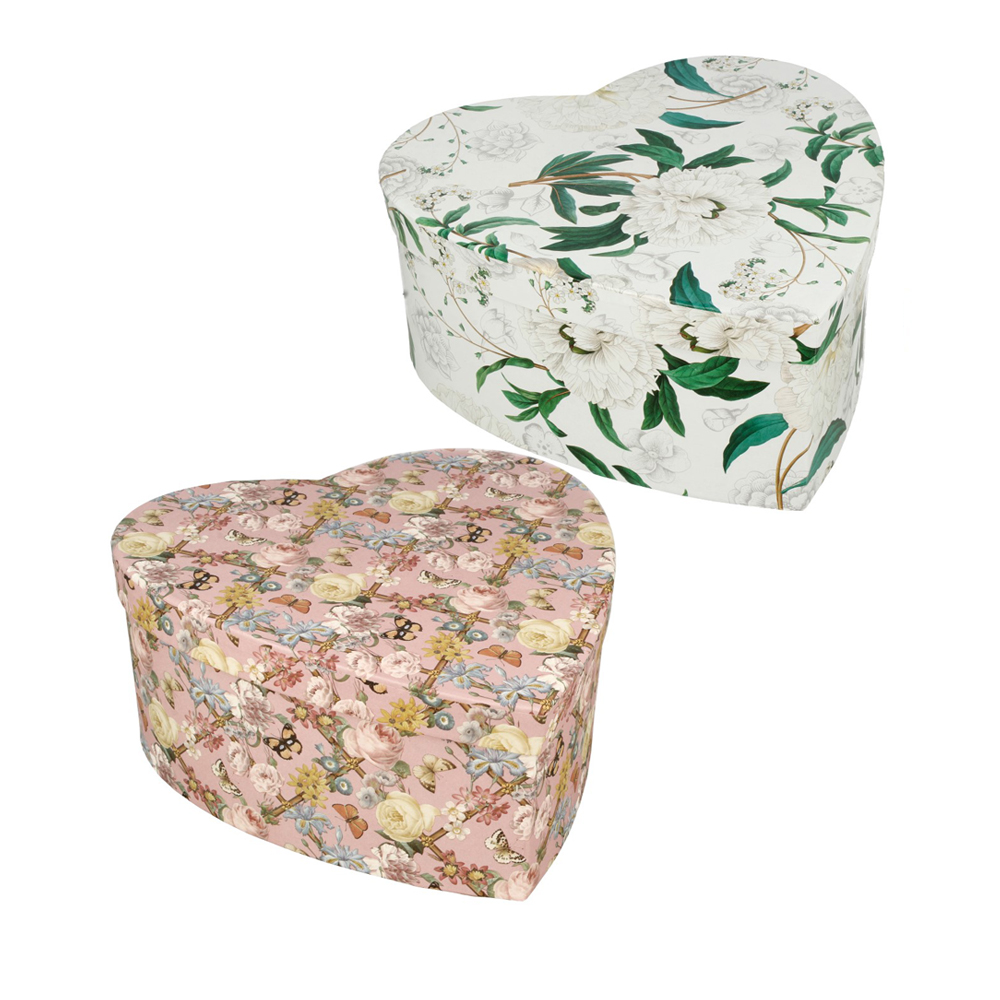 265/4 Коробка картонная сердце, бумажная №10 в ассортименте ККБ Grand Gift 