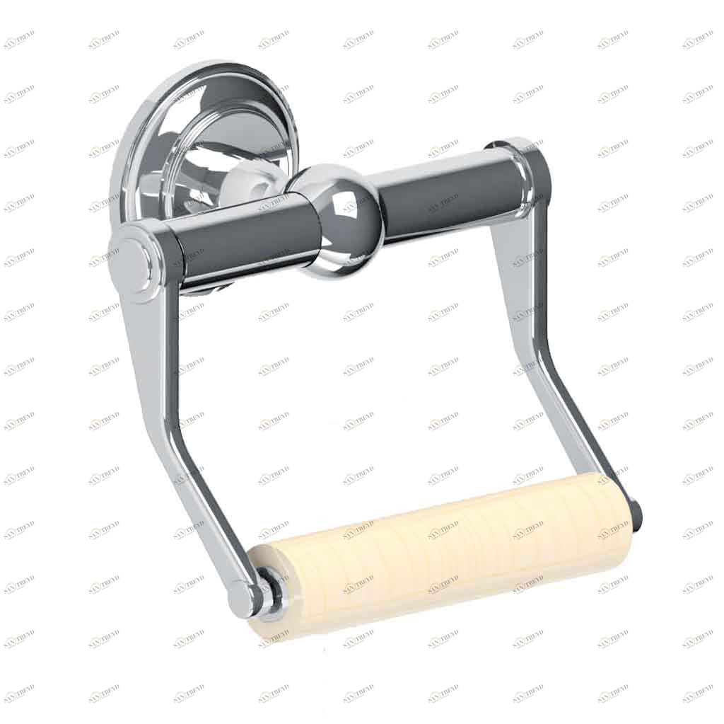 C66-504 C66-504 Настенный держатель для рулонов туалетной бумаги ОДИОТ С РЫЧАГАМИ Cristal & Bronze ODIOT À MANETTES 