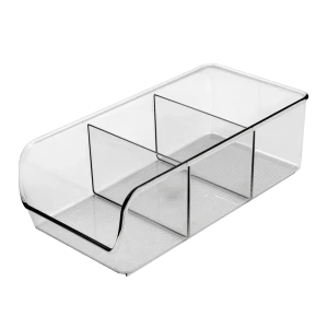 Органайзер для холодильника KONSENSA 27.9x13.9x8.9 см пластик прозрачный