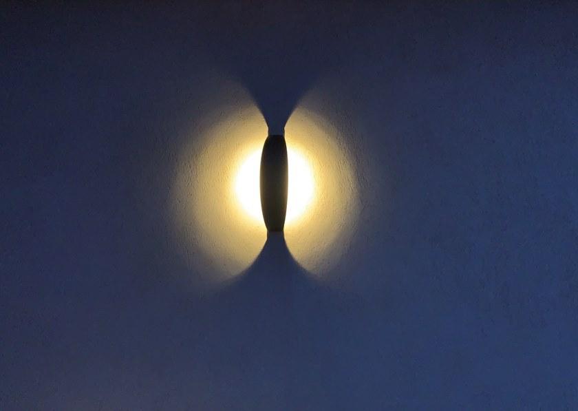 LYX Luminaires Светодиодный настенный светильник для улицы из стали с эпоксидной краской sun-id-1365526 - Вид №2