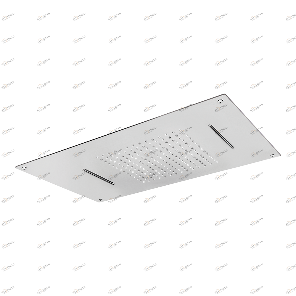 Душевая лейка 3 потока, тропический душ в комплекте 2 каскада Cisal ZS025560