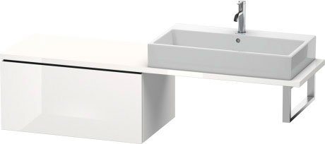 LC583402121 L-Cube Шкафчик для консоли Орех темный декор Duravit - Вид №2