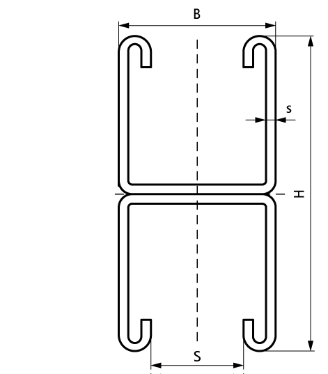 6501646 BIS RapidStrut® Двойные профили (горяч. оцинк.) подвешивание и поддержка walraven  - Вид №1