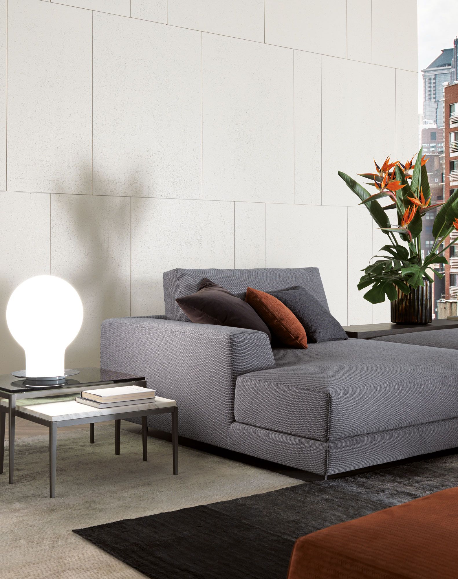 Угловой диван из ткани MisuraEmme ARGO ARCH-00053272 - Вид №5