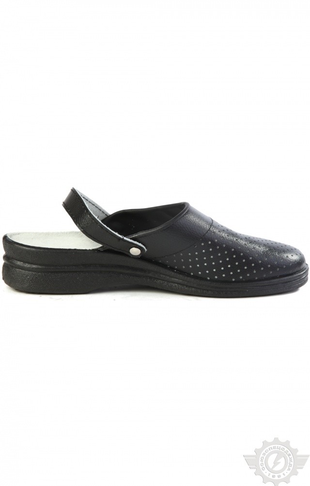 61807 Туфли Сабо женские темные  Медицинская обувь размер 38 Спецодежда  - Вид №5