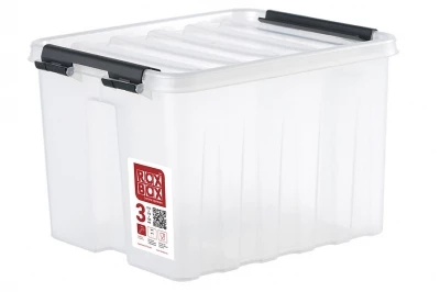 Контейнер с крышкой и клипсами Rox Box 3,5 (белый)