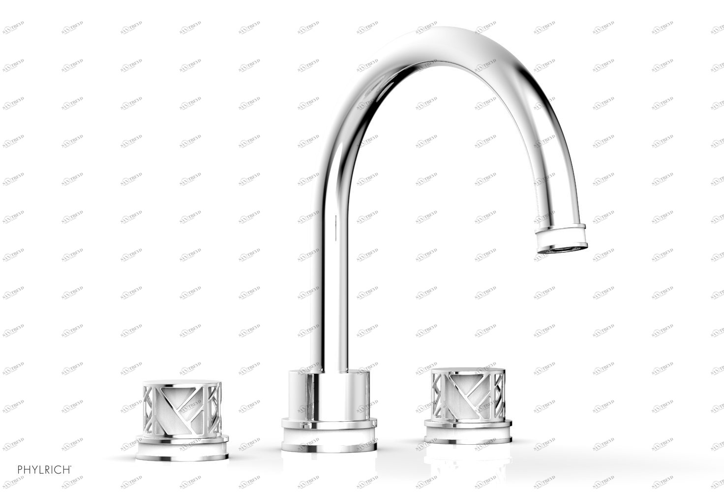 Смеситель для ванны JOLIE Phylrich  222-40-026X051 Хромированный