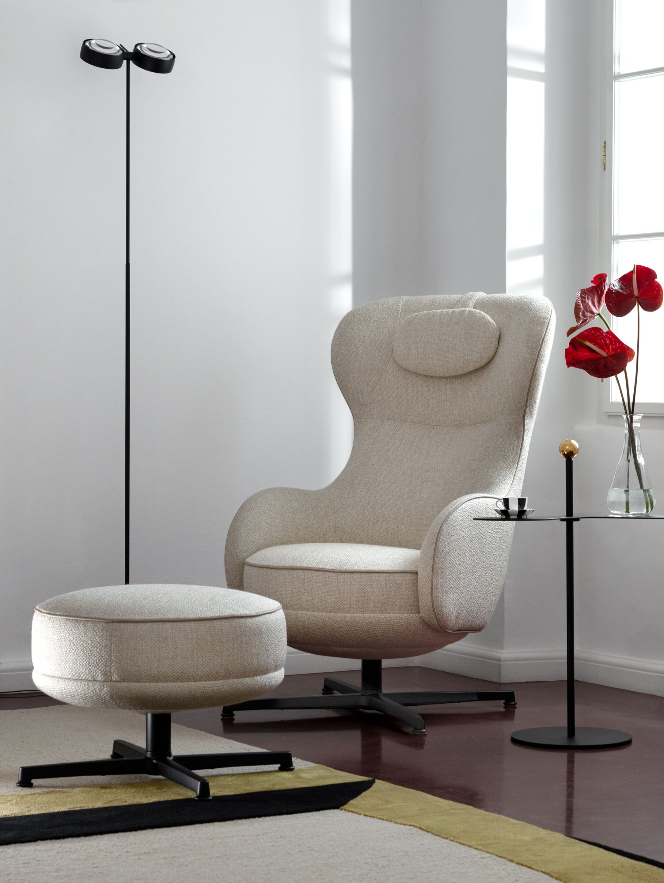 Вращающееся кресло с высокой спинкой Wittmann Tuya ARCH-00053937 - Вид №3