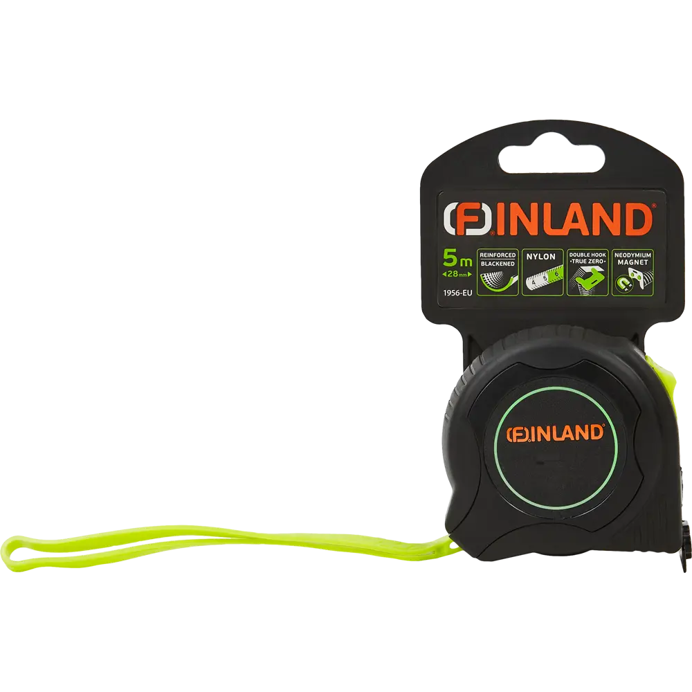 Рулетка Finland 1956 5 м x 28 мм, магнитный наконечник, автоблокировка, двусторонняя шкала STLM-2035505 - Вид №4