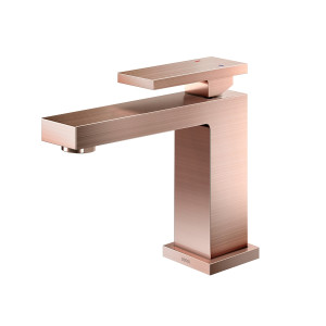 00925369 Одинарный рычаг для ванной комнаты с матовым золотом Docol NEW EDGE