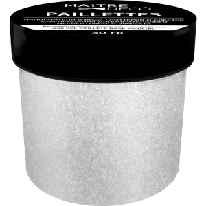 MAITRE DECO Paillettes Argent - серебристый глиттер для декоративных покрытий 82891157