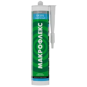 Санитарный герметик Makroflex для ванной и кухни - надежная защита от влаги 83625421