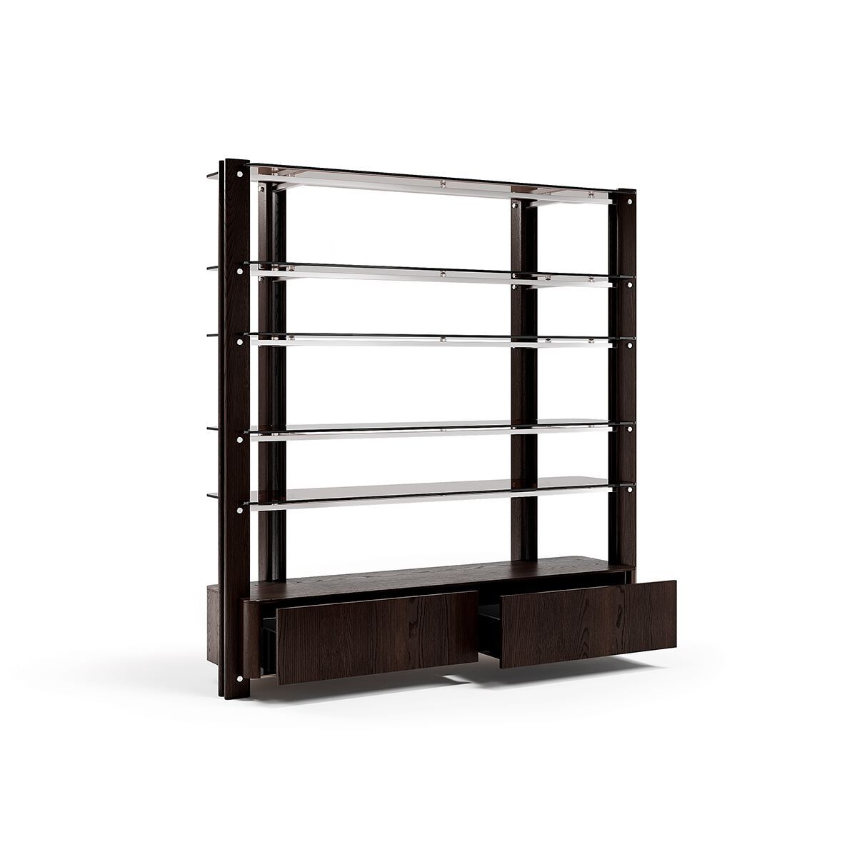 Деревянный двухсторонний книжный шкаф Capital Collection Diesis ARCH-00066794 - Вид №32