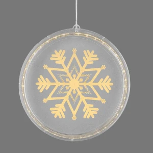 Светильник автономный "Snowflake 3D round" на батарейках, ? 22 см 82906431 STLM-2212576