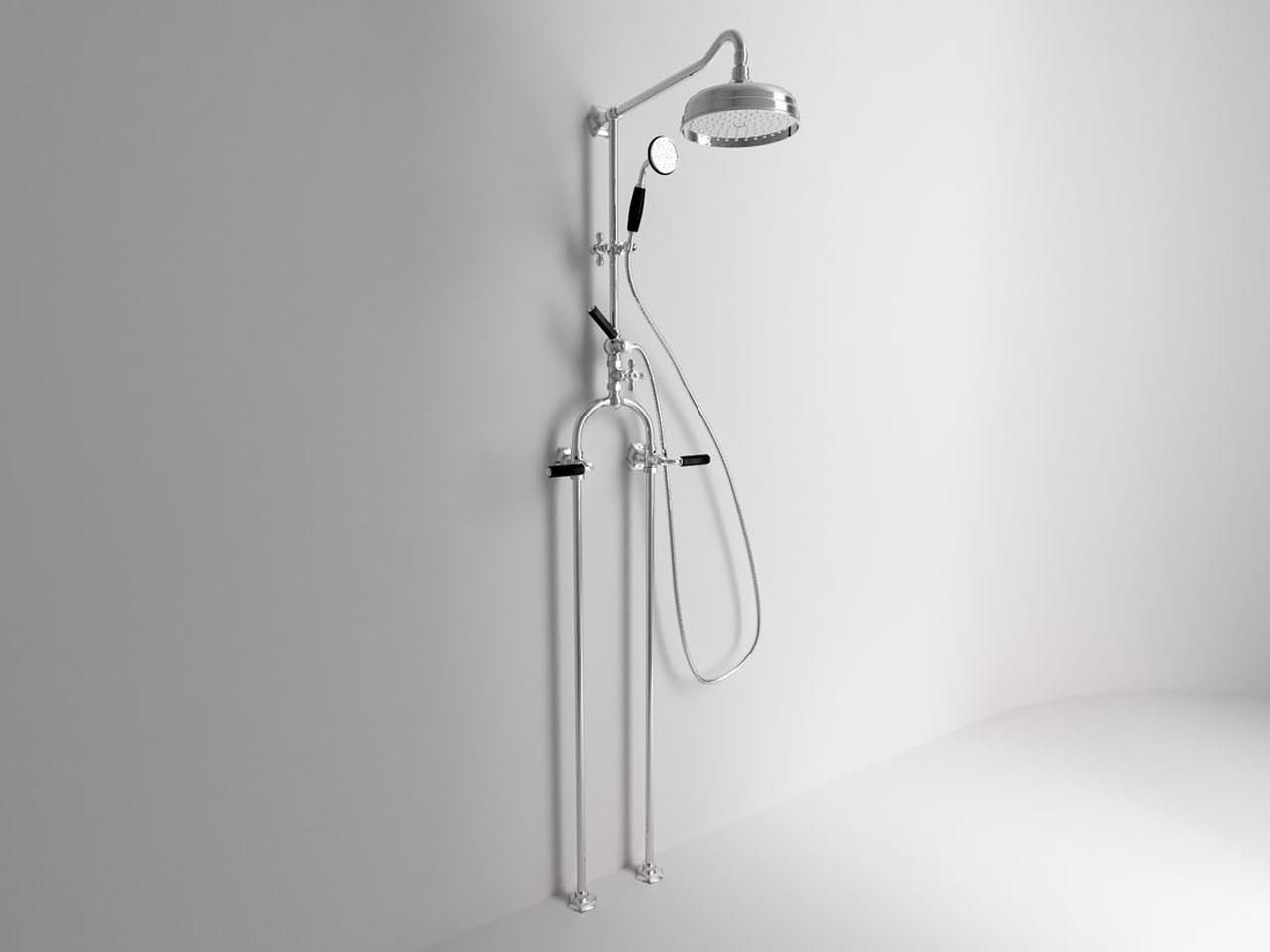 Напольная душевая колонна с ручным душем Park Avenue Dark Black ARCH-00053220 - Вид №1