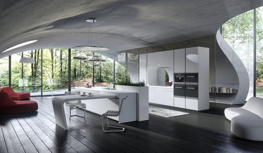 HI-MACS Кухонная столешница из hi-macs® sun-id-1355942 - Вид №72