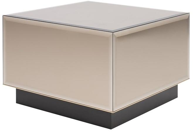 FRATO Квадратный зеркальный стеклянный журнальный столик  Ffu080013aan  - Вид №1