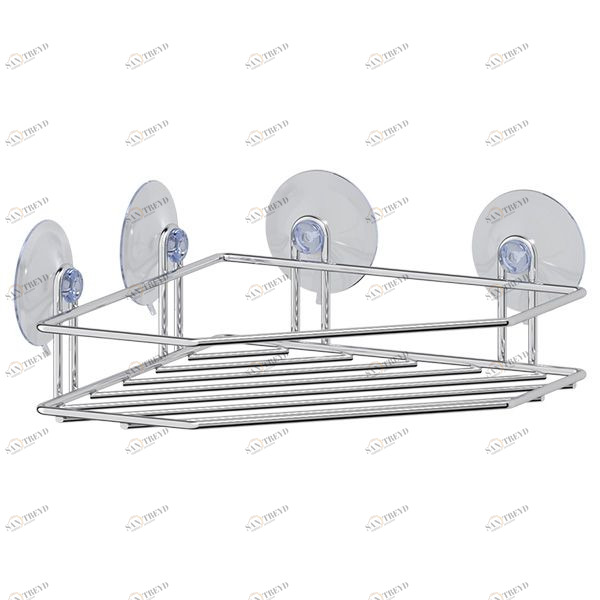 Полочка-решетка угловая на вакуумных присосках 24,7 cm Santreyd GHI 207