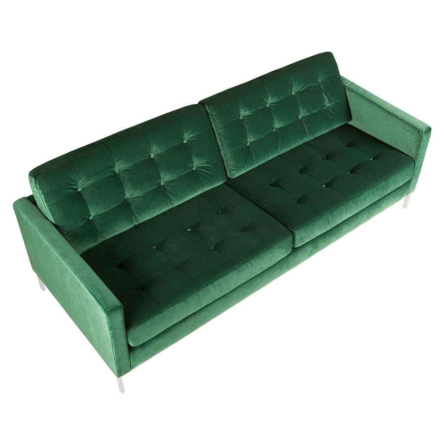 Диван Kalle, трехместный, зеленый Sits S1297 - Вид №4