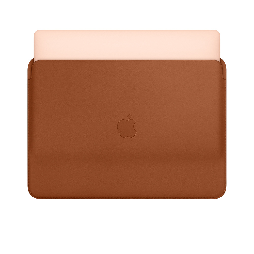 MRQM2ZM/A Leather sleeve for 13-inch macbook pro – saddle brown Apple Santreyd  - Вид №2