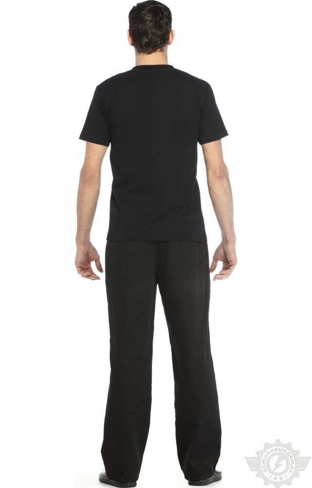 4958261 Футболка темно-синяя  Одежда для официантов  размер S (44-46) Спецодежда  - Вид №9