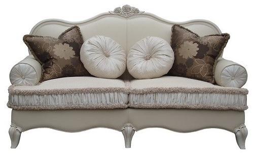 Arrediorg.it® Мягкий 2-местный кожаный диван Florence R201-2 sofa - Вид №2