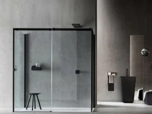 ARBLU Прямоугольный душевой бокс с раздвижной дверцей Otto