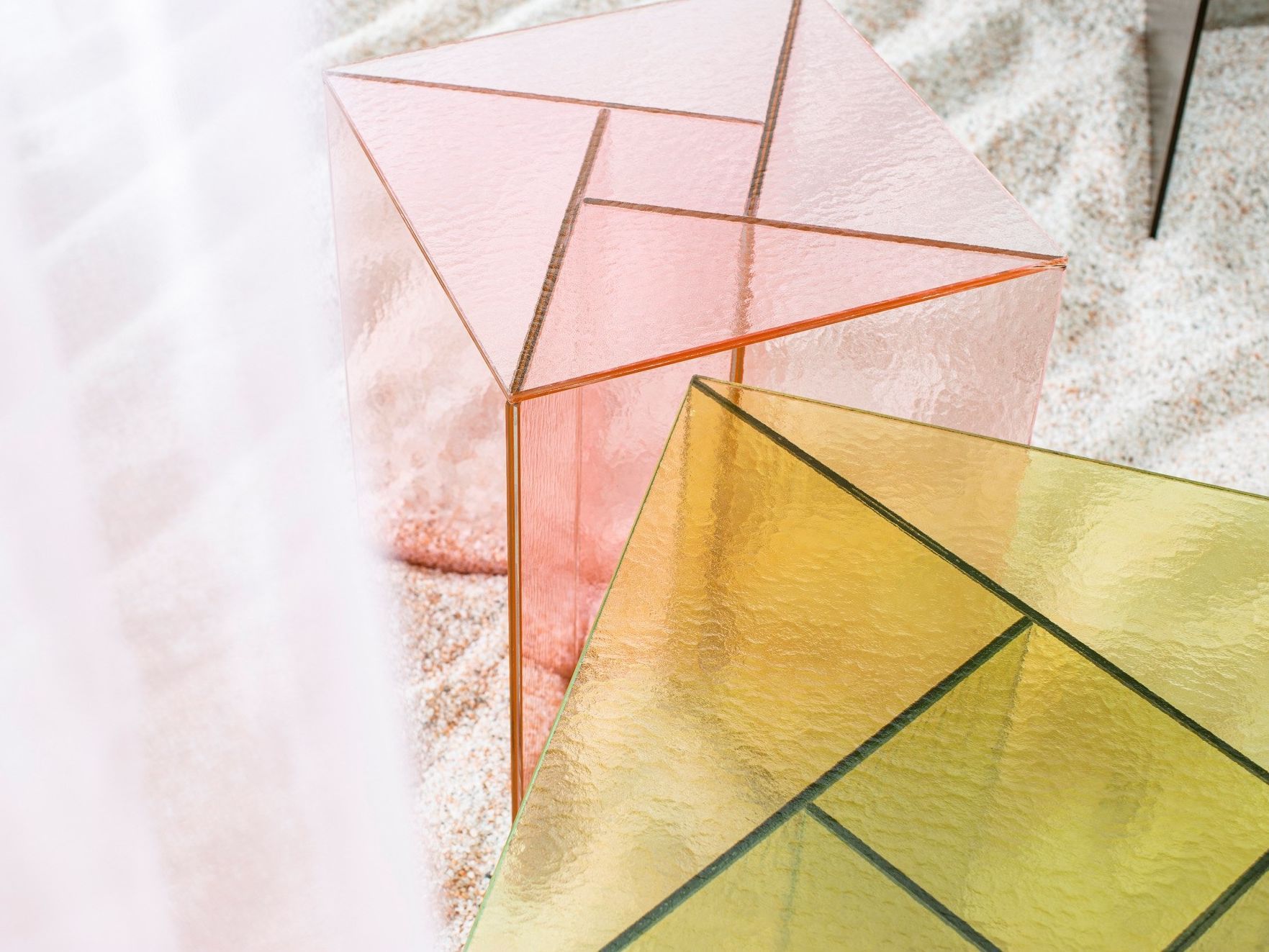 Квадратный стеклянный журнальный столик In Stock Pulpo ARCH-00138600 - Вид №3