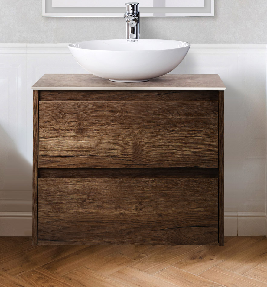 Мебель для ванной BelBagno KRAFT-600-2C-SO-RT  - Вид №2